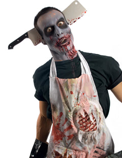 Zombie make-up na Halloween