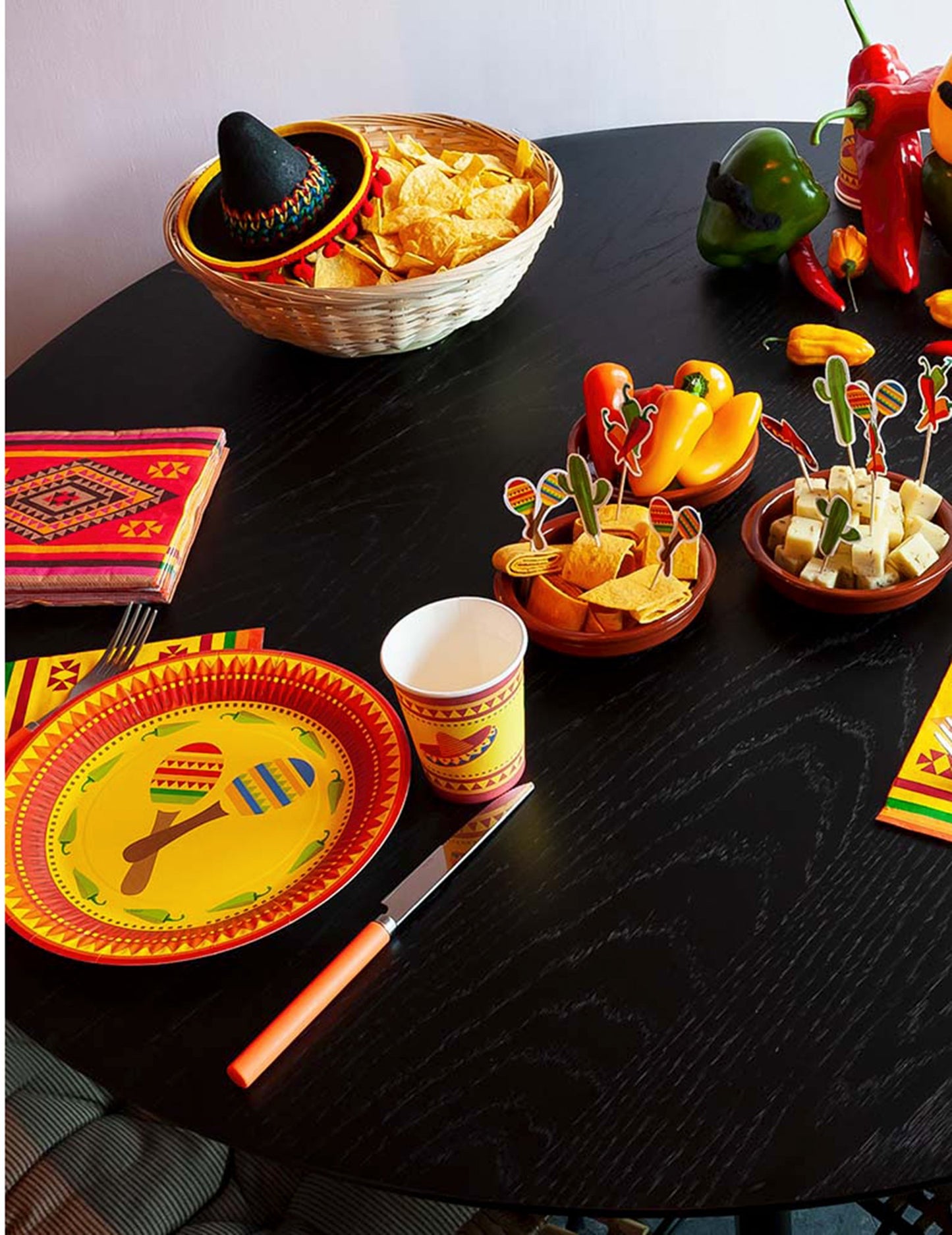 10 mexických šálků 21 cl