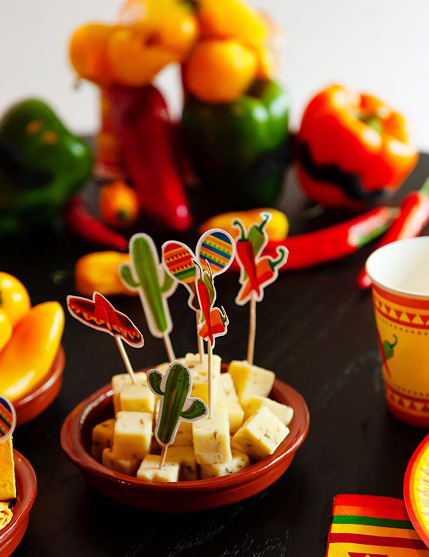 10 mexických šálků 21 cl