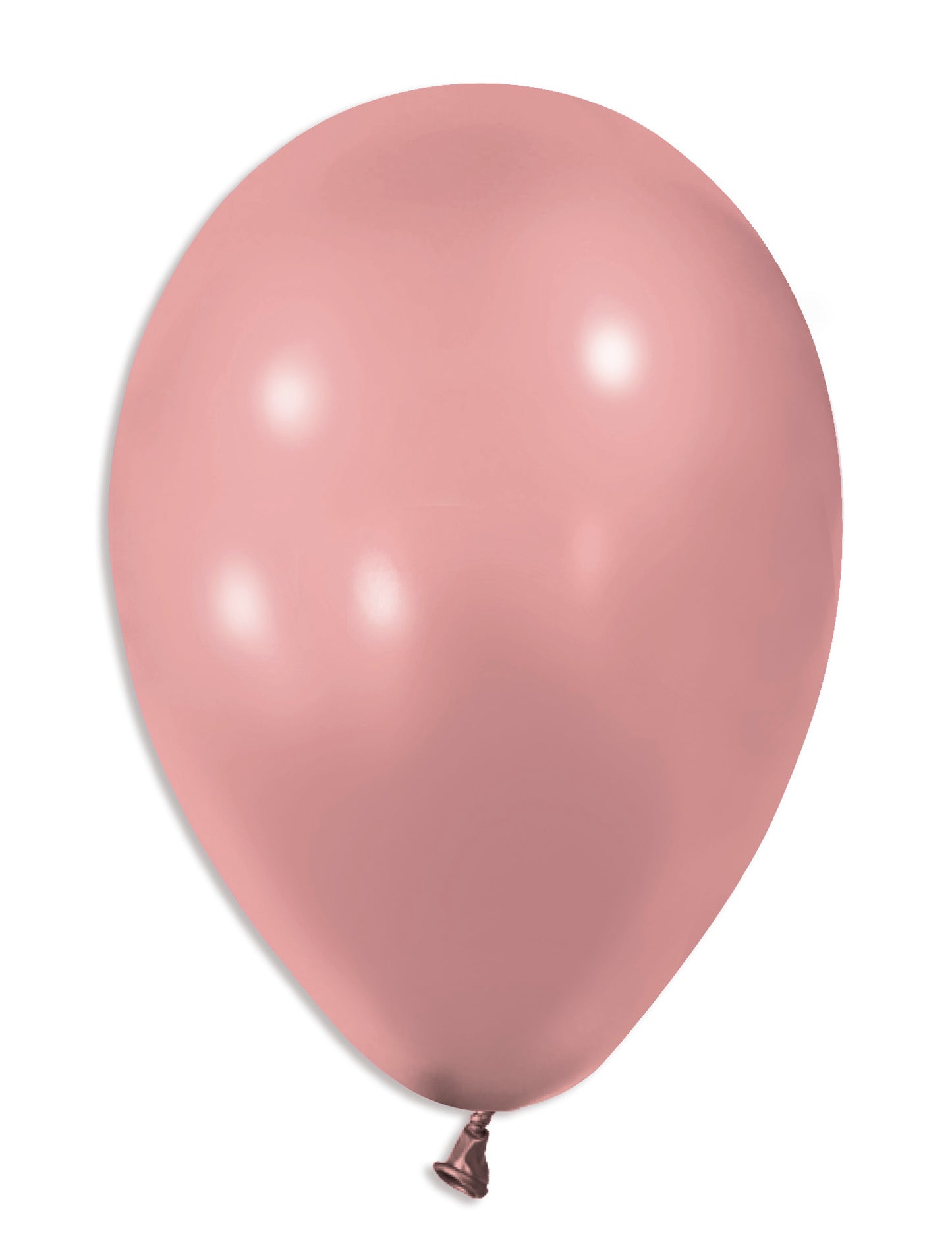 100 zlatých kovových zlatých růžových latexových balónů 30 cm
