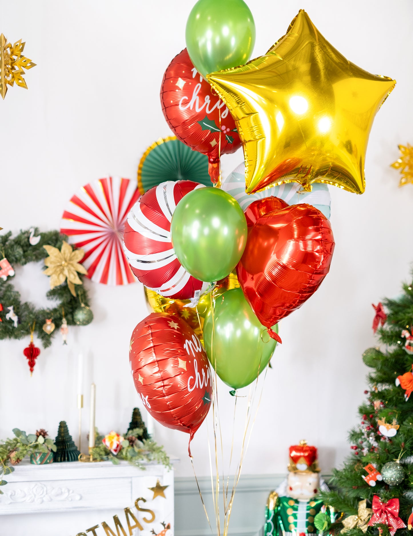 100 metalických zelených balónků 29 cm