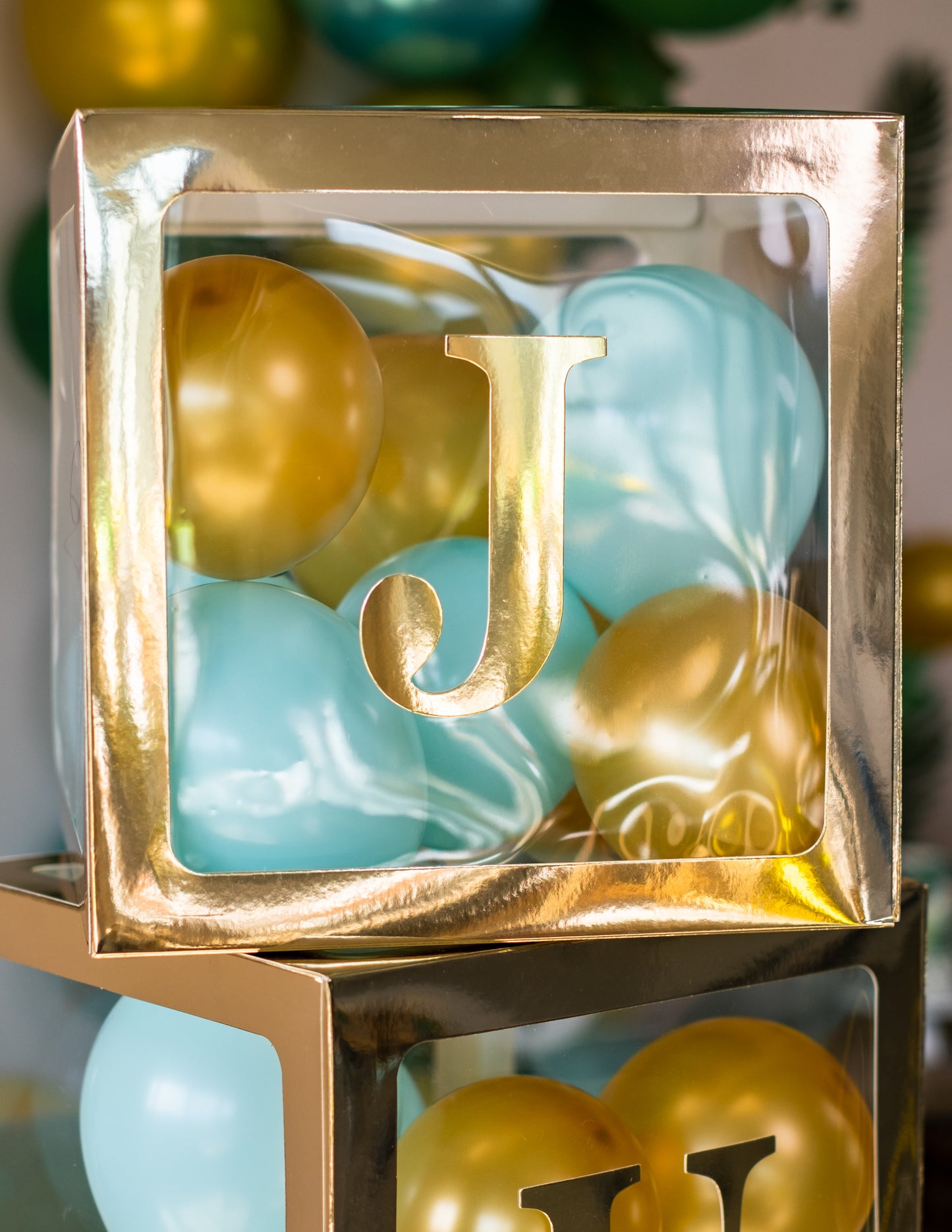 100 mini pastelových mintových latexových balónků 13 cm pro oblouk a kostky