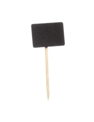 12 trsátek z černé břidlice