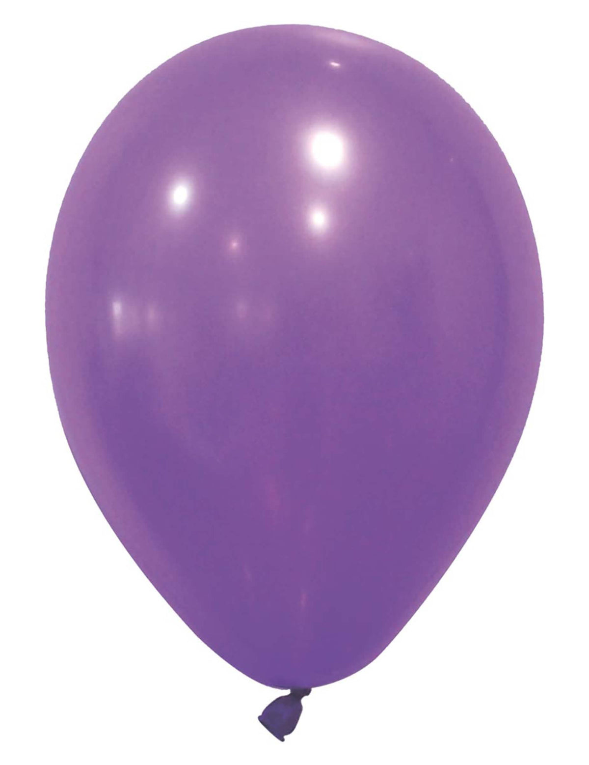 12 fialových balónků