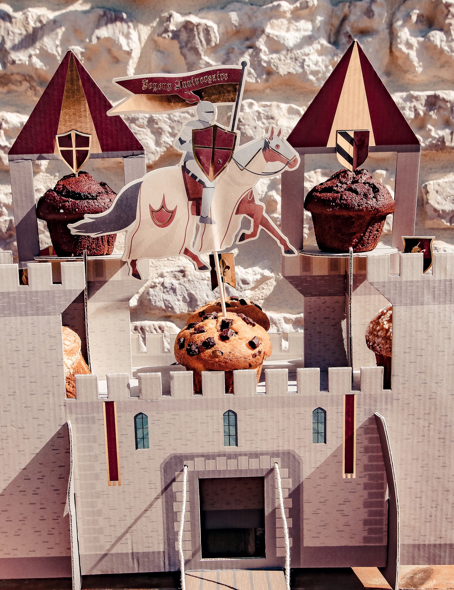 12 oboustranných vrcholů rytířů 7-8 cm