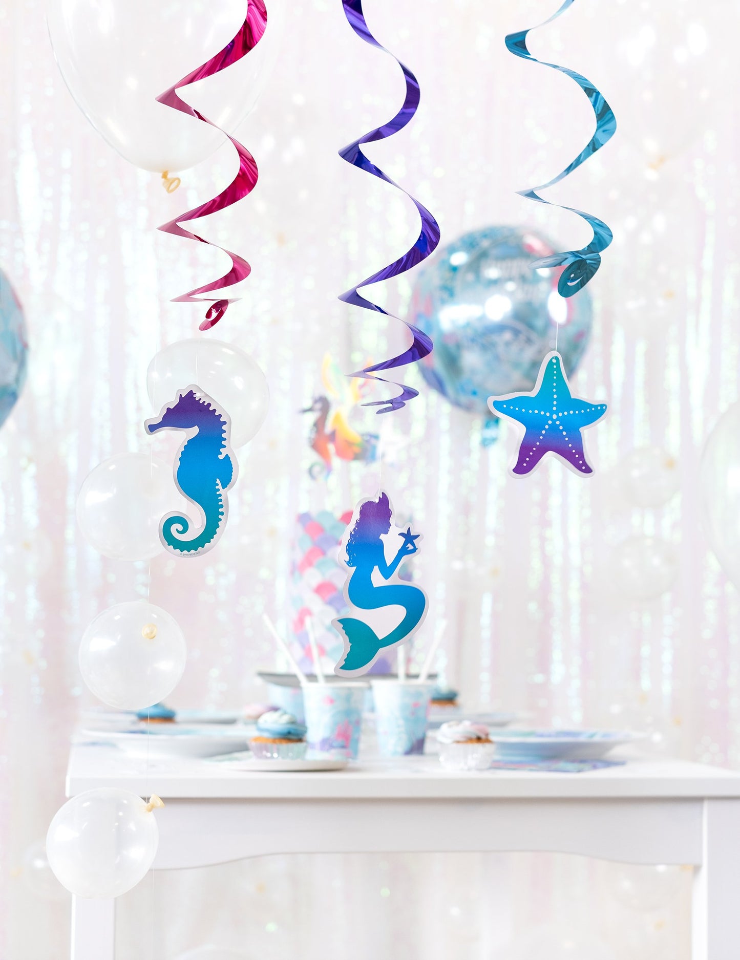 12 suspenzí v mauves Siren Spirals 43 - 76 cm