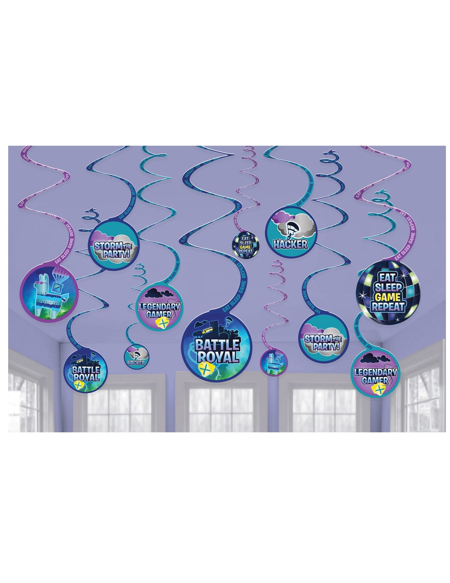 12 Spirálové pozastavení Battle Royale 13 cm