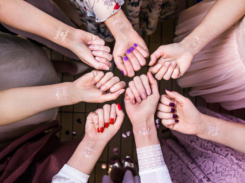 13 Efemmeral Tattoos Team Rose Gold Bride