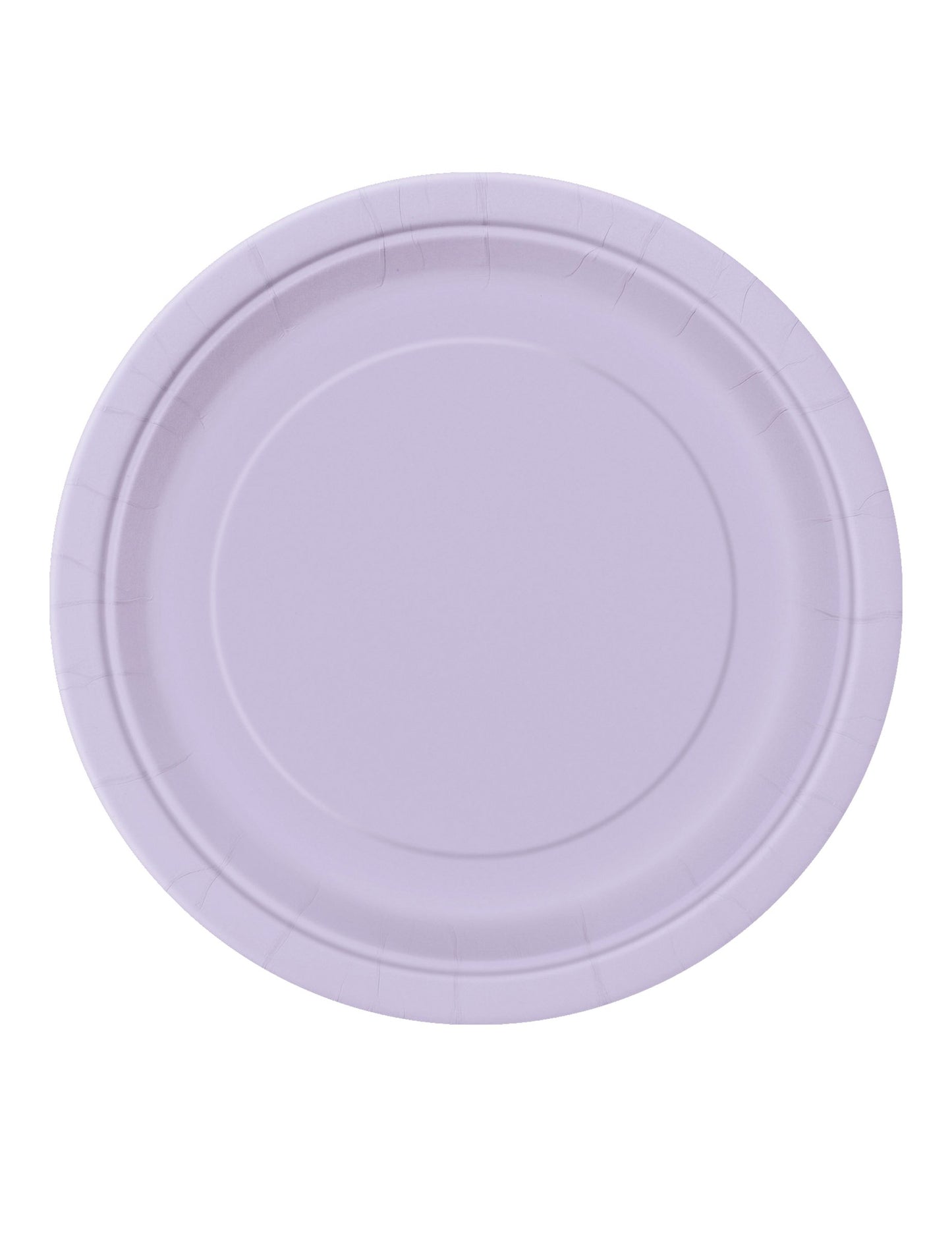 16 velkých levandulových papírových talířů 21.9 cm pro stůl