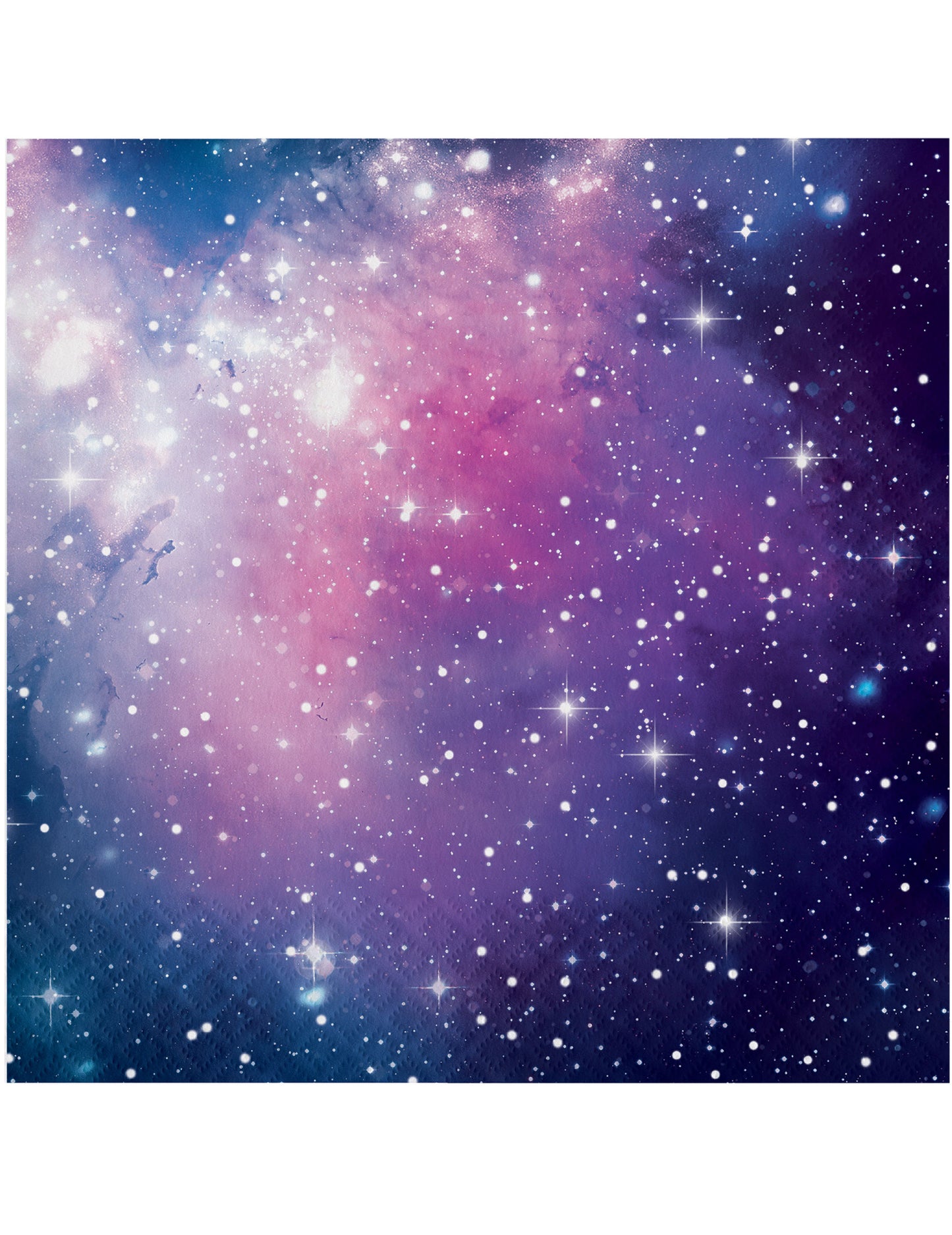 16 galaxy papírových ubrousků 33 x 33 cm mléčná dráha