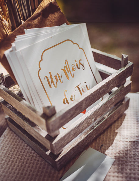 18 zlatých karet prvního ročníku 14 x 19 cm pro miminko