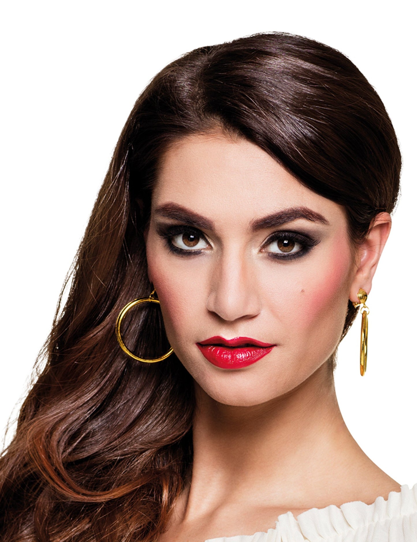 2 zlaté náušnice pro dospělé piráty