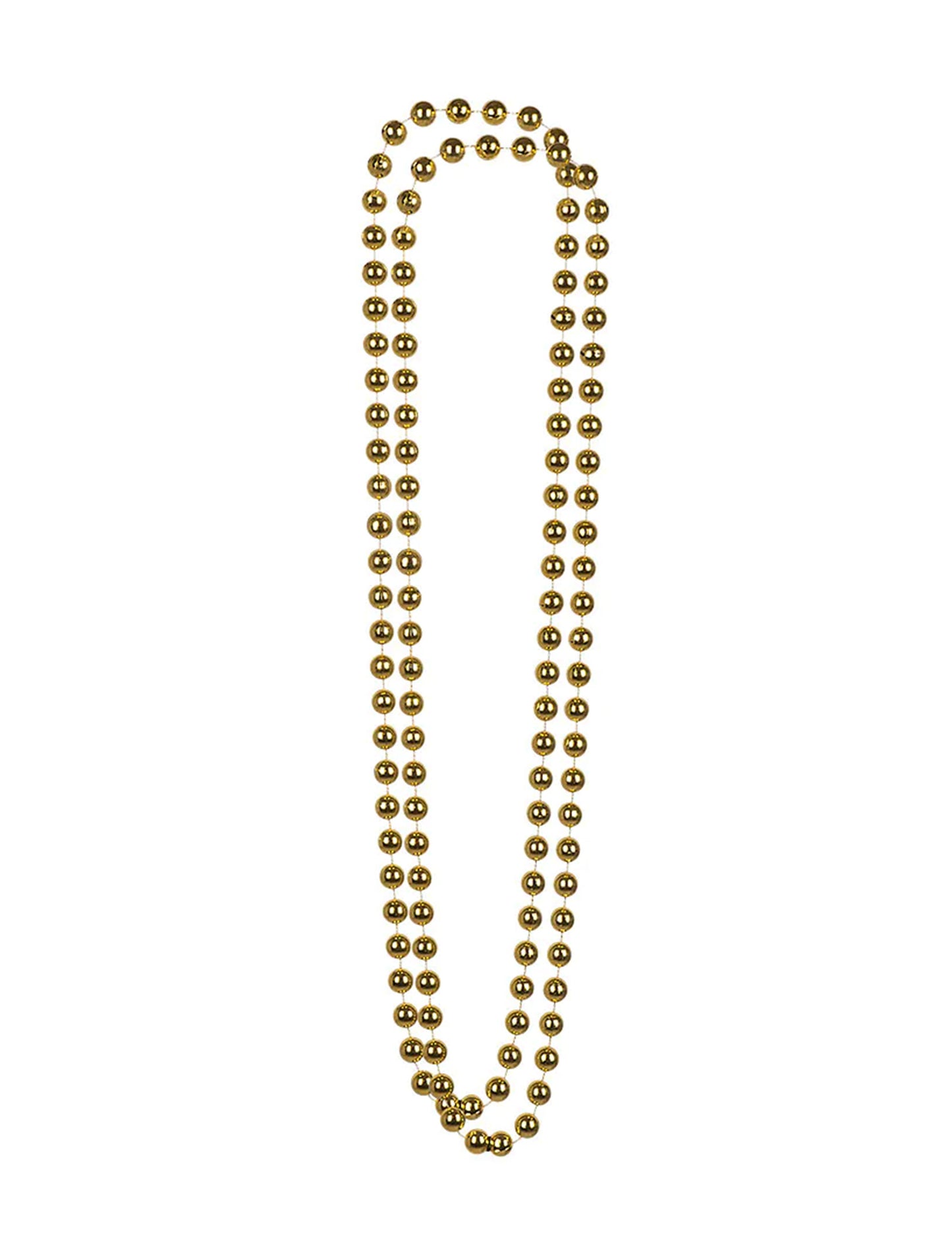 2 zlaté perlové náhrdelníky pro dospělé