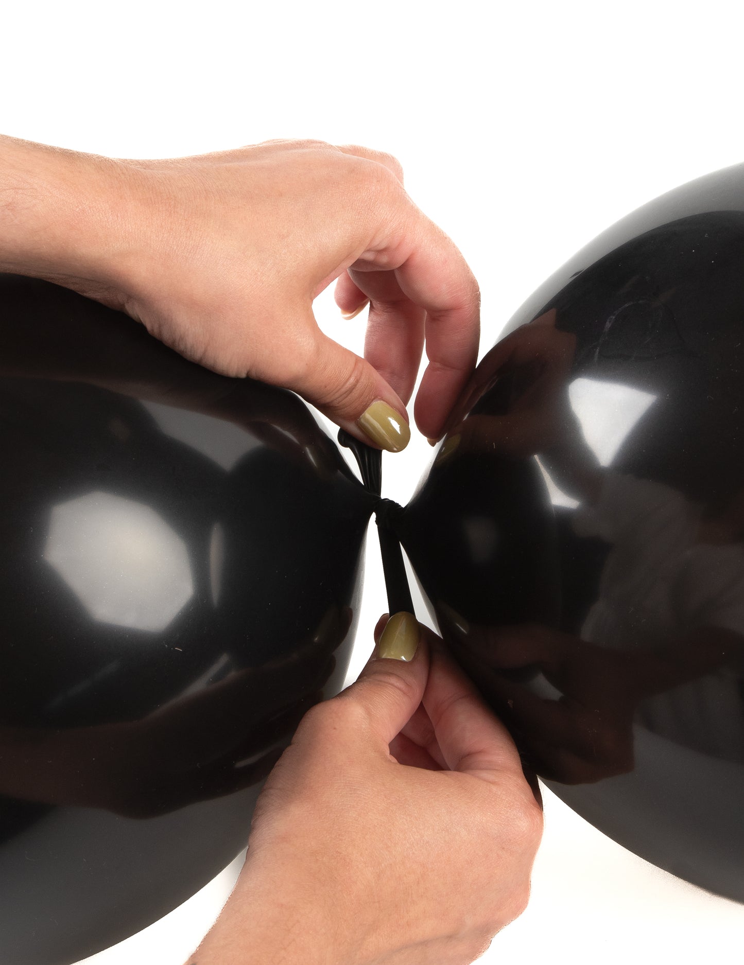 20 Ballons gonflables Noir à relier 28 cm