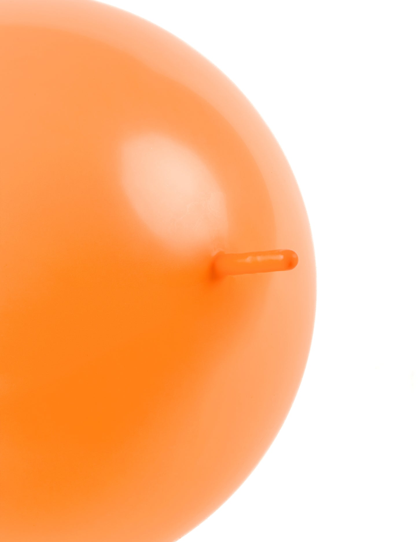 20 Ballons gonflables orange à relier 28 cm