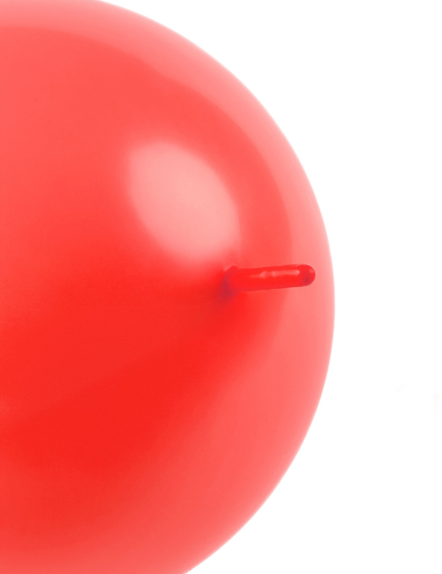 20 Ballons gonflables rouge coquelicot à relier 28 cm