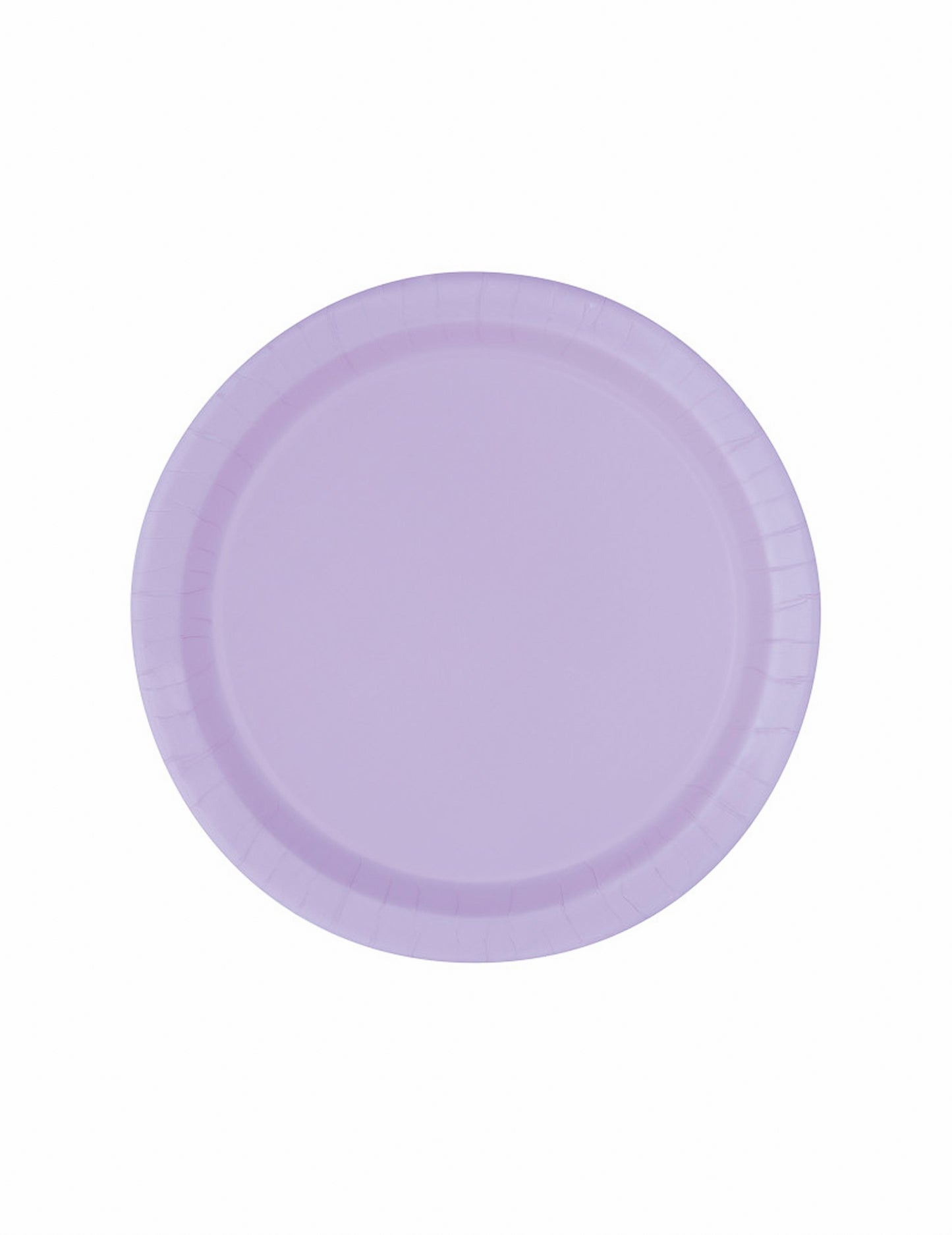 20 malých papírových talířů s levandulovou příchutí 18 cm