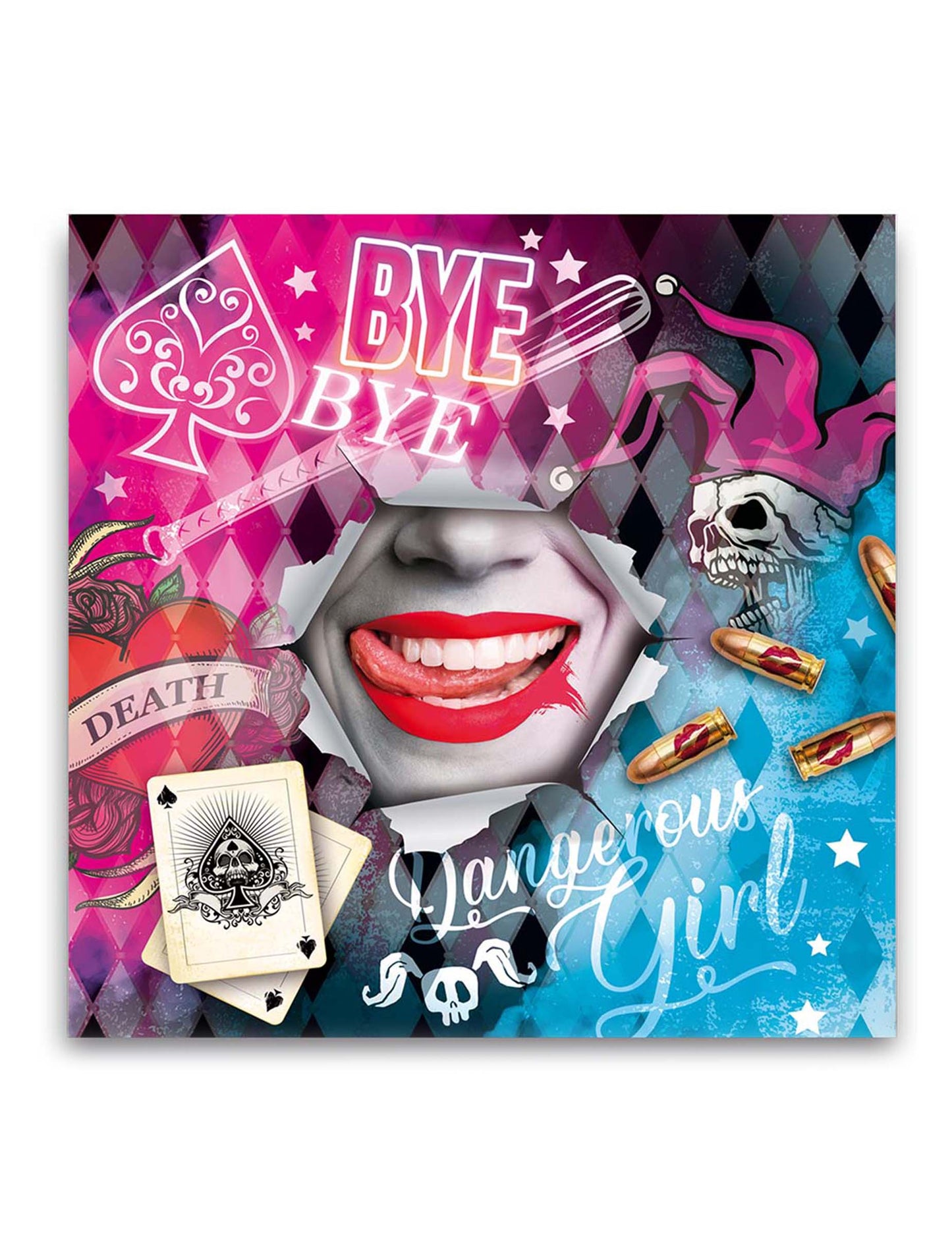 12 ubrousků Dangerous Girl 16 x 16 cm