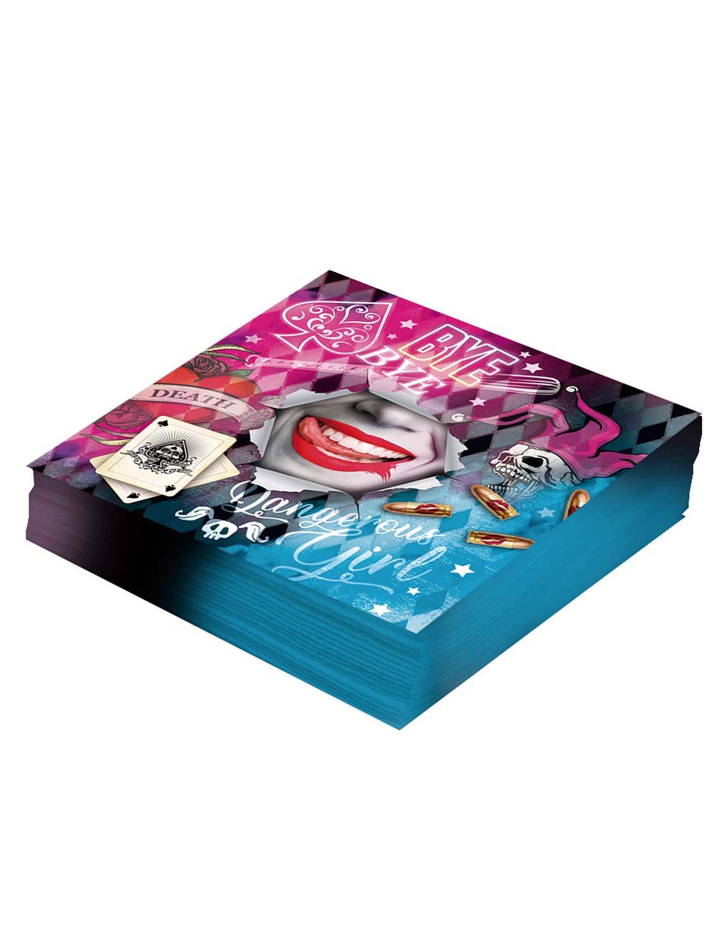 12 ubrousků Dangerous Girl 16 x 16 cm