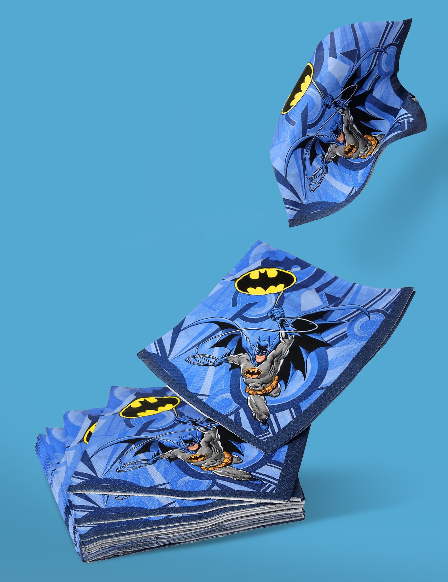 20 papírových ubrousků s motivem Batmana 33 x 33 cm