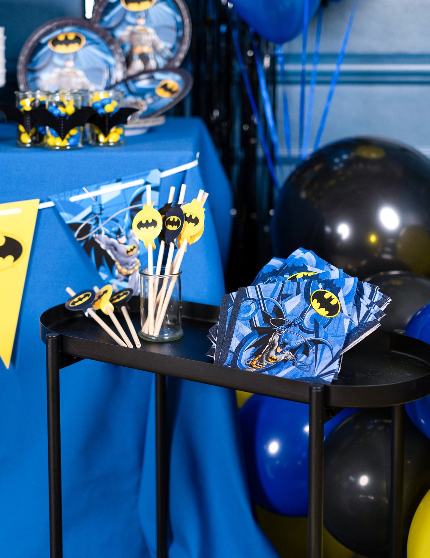 20 papírových ubrousků s motivem Batmana 33 x 33 cm