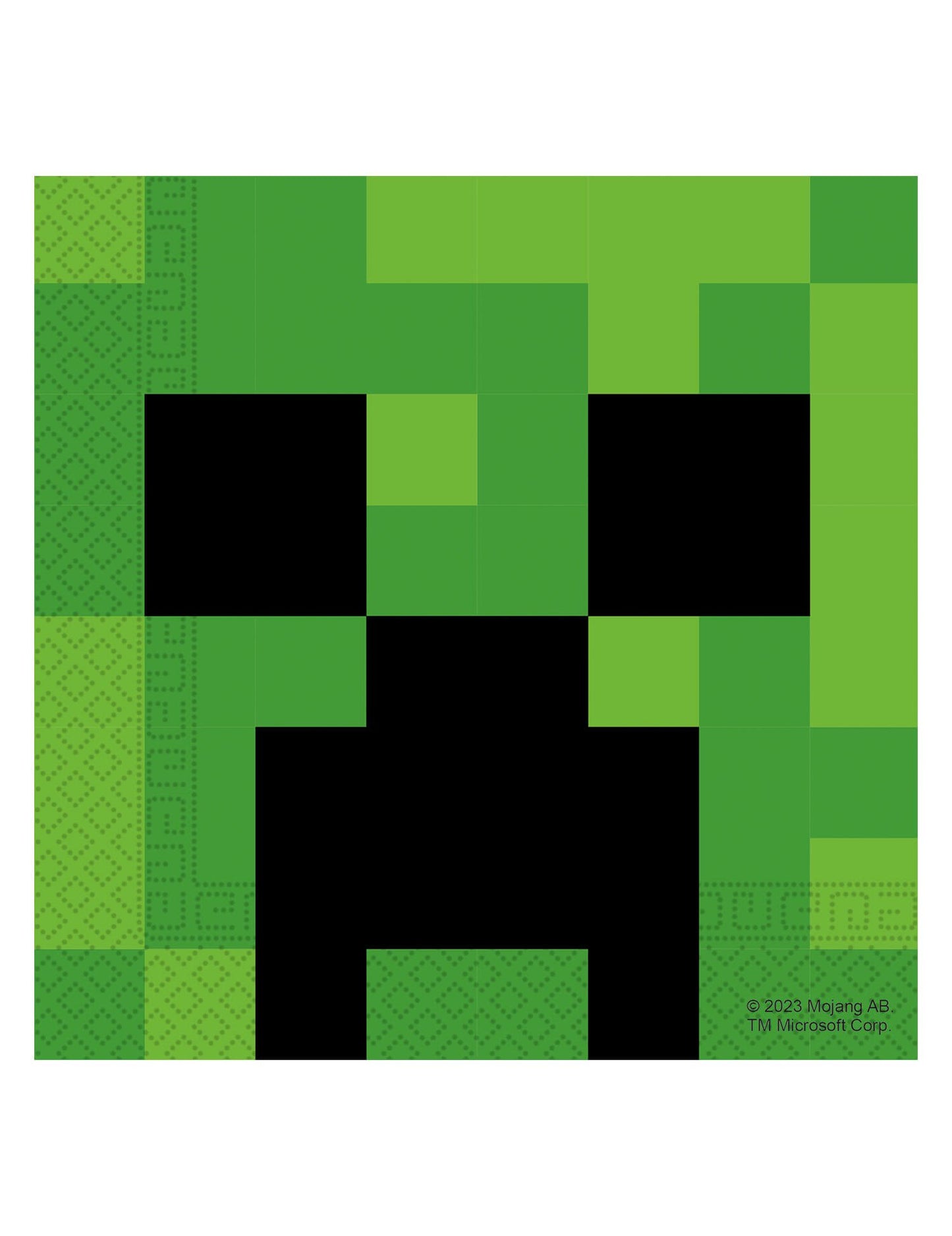 20 papírových ubrousků Minecraft™ 33 x 33 cm