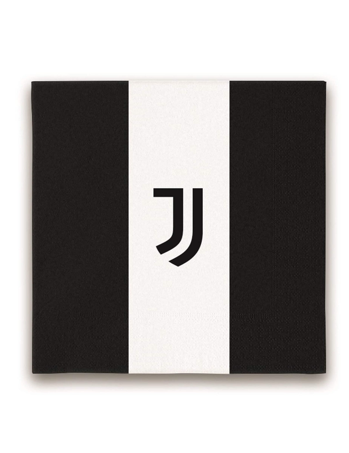 papírové ubrousky juventus na oslavu černá a bílá