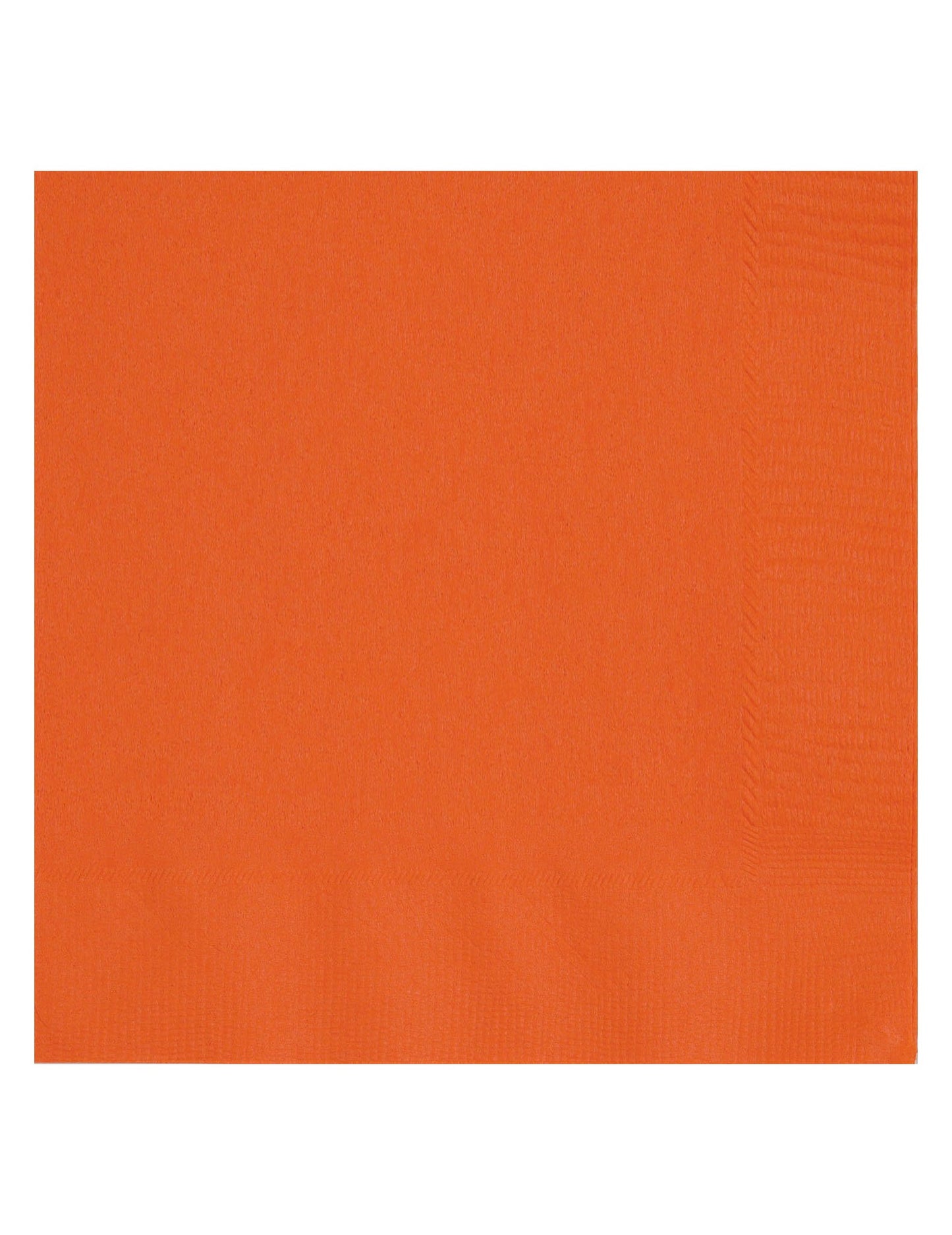 20 oranžových papírových ubrousků 33 x 33 cm