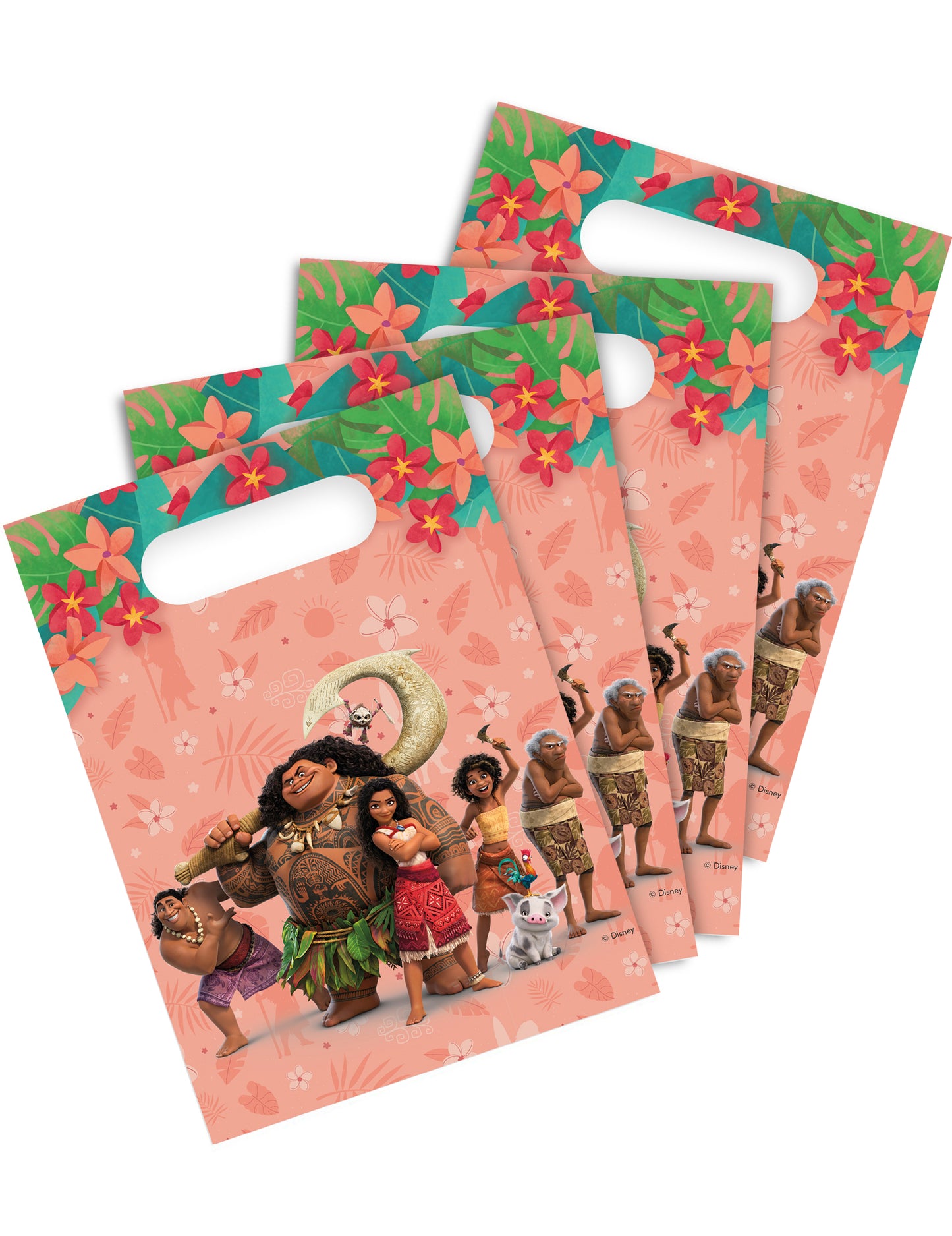 4 Sacs cadeaux Vaiana 2™