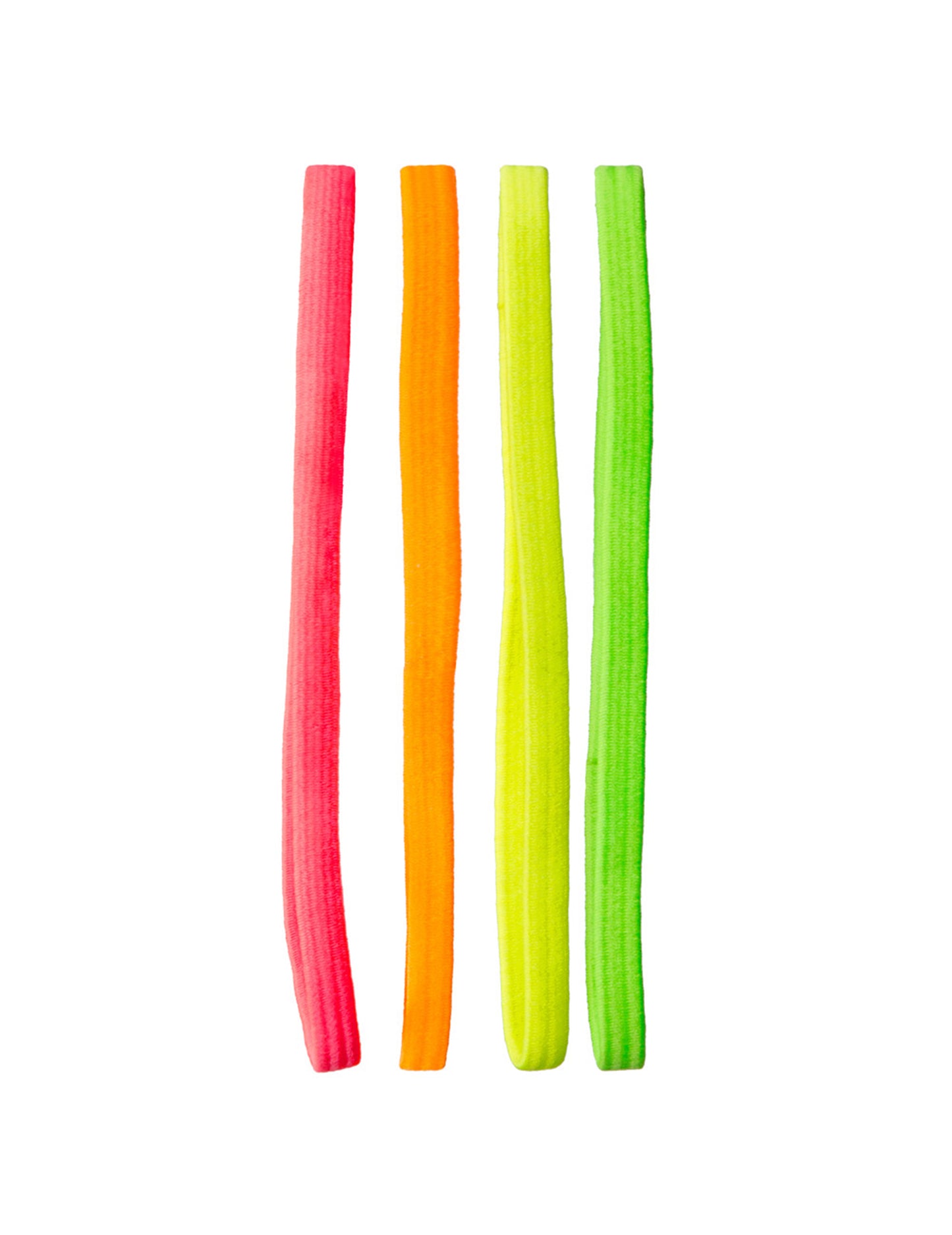 Détail des coloris du tours de tête fluos pour adulte