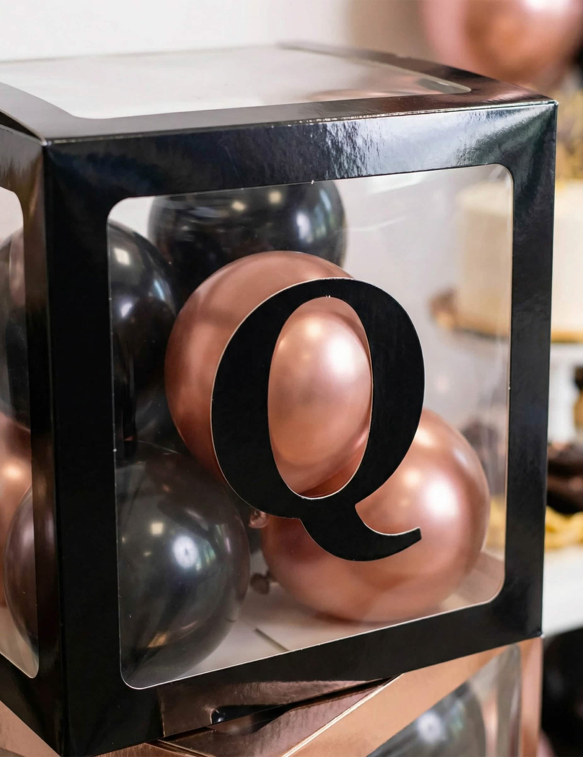 Stickers lettres adhésives pour décoration noires