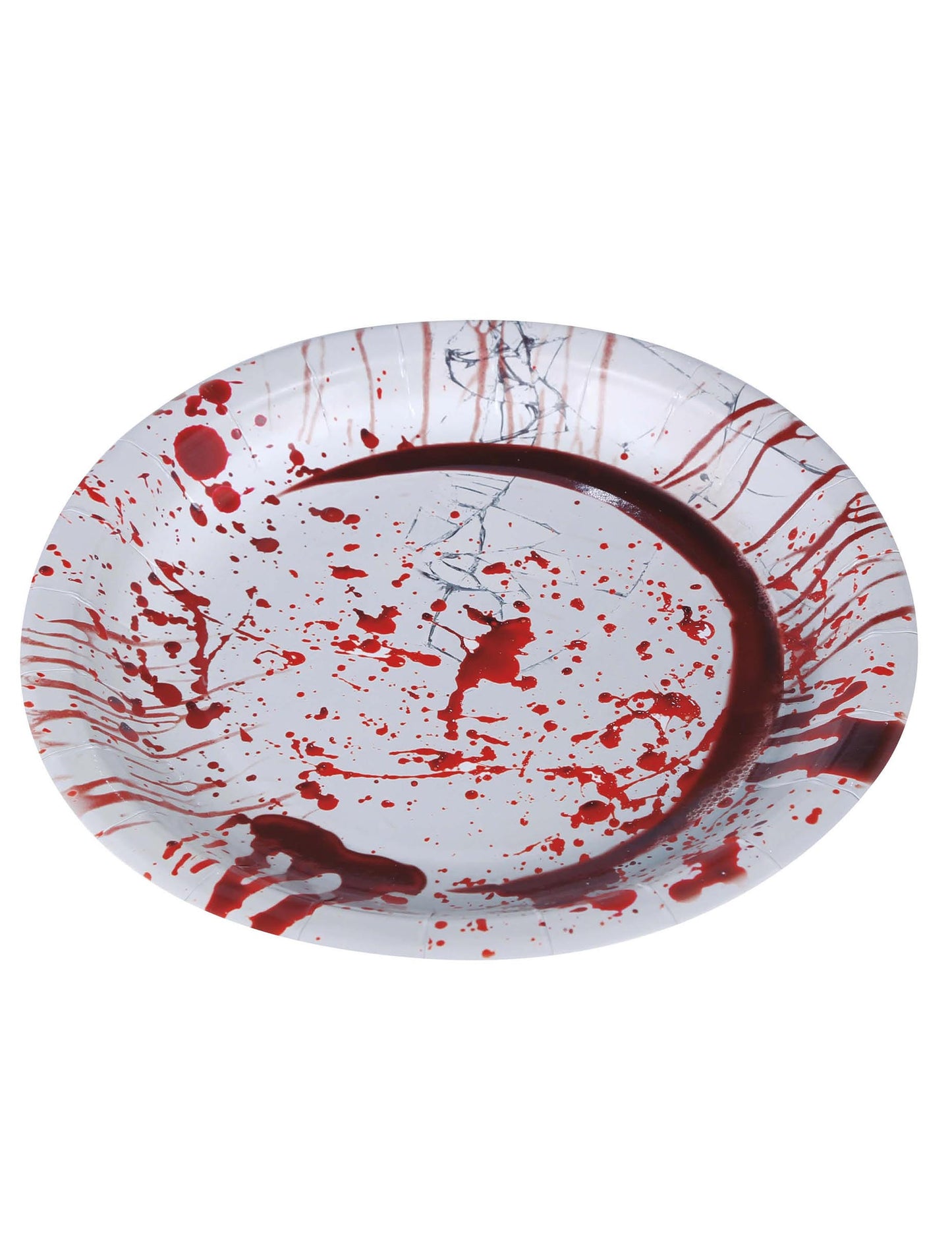 6 krvavých halloweenských kartonových desek 23 cm
