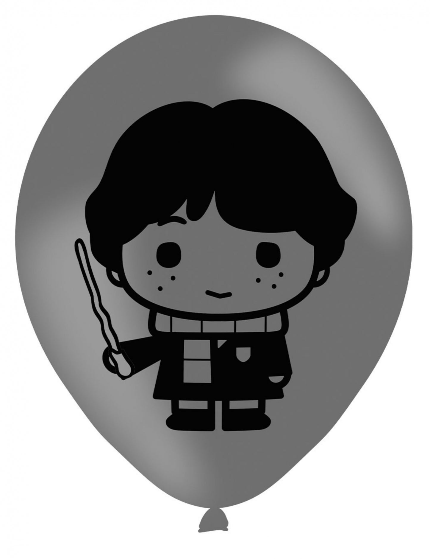 6 latexových balónků kawai Harry Potter™ 27 cm