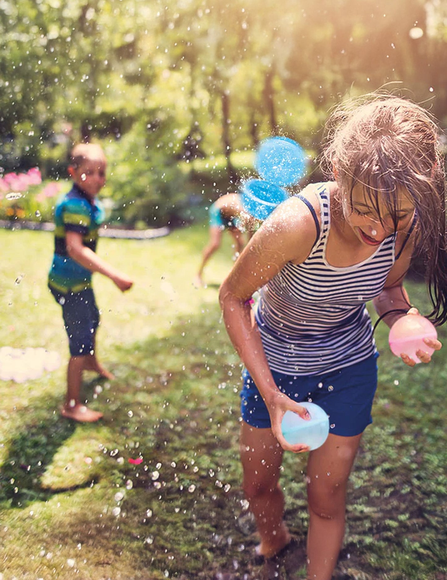 6 Bombes à Eau Réutilisable coloré