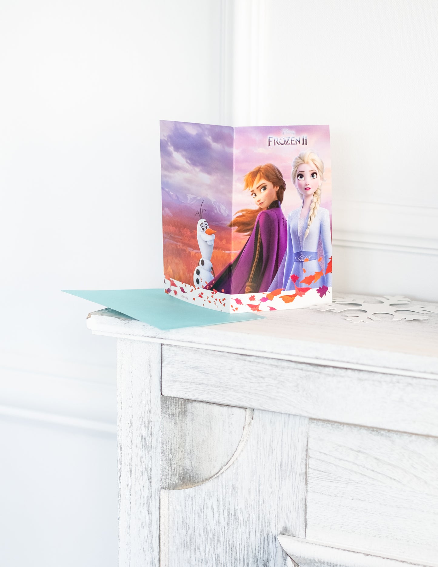 6 pozvánek a obálek Ledové království 2