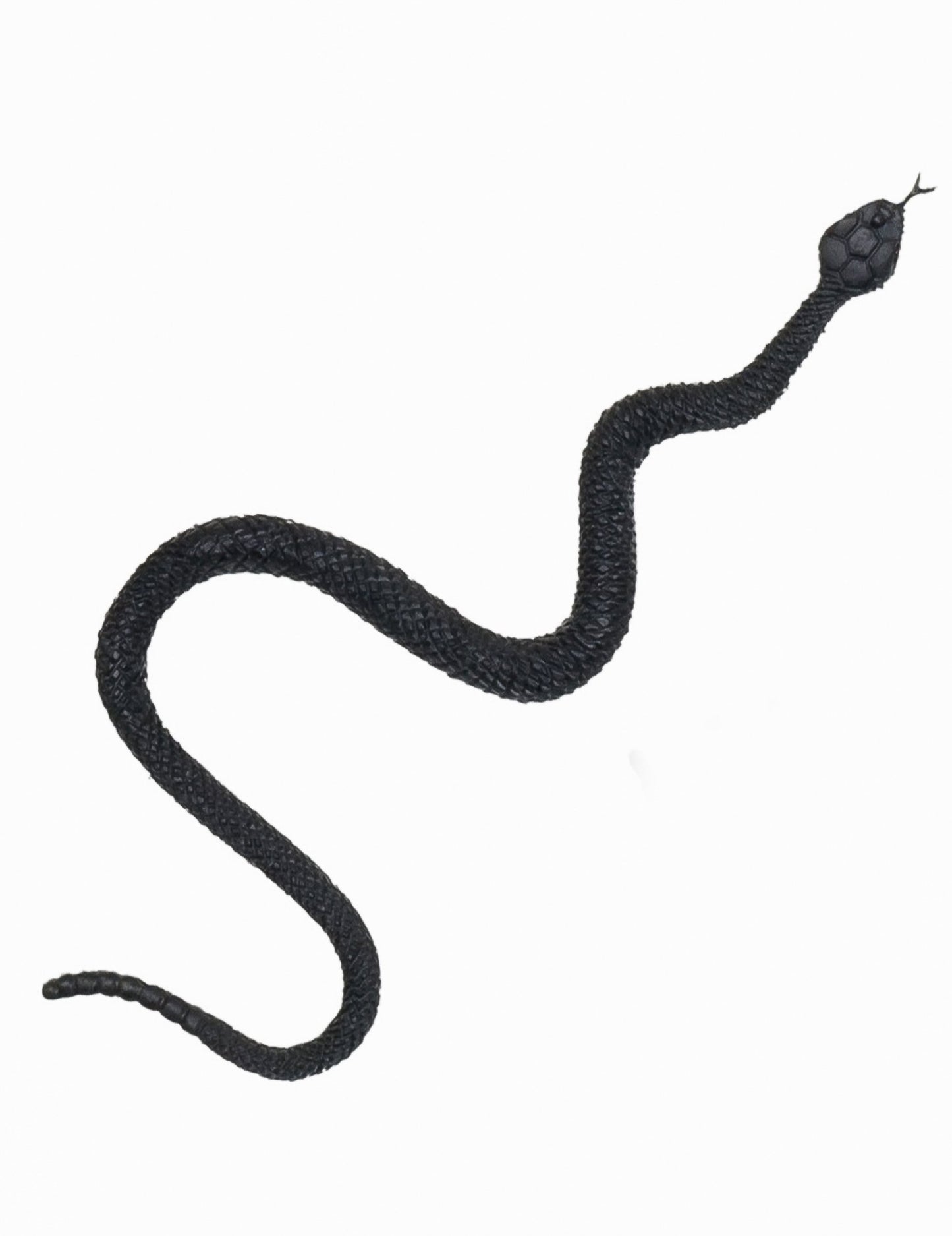 Detail hada z dekorací malých černých bytostí na Halloween