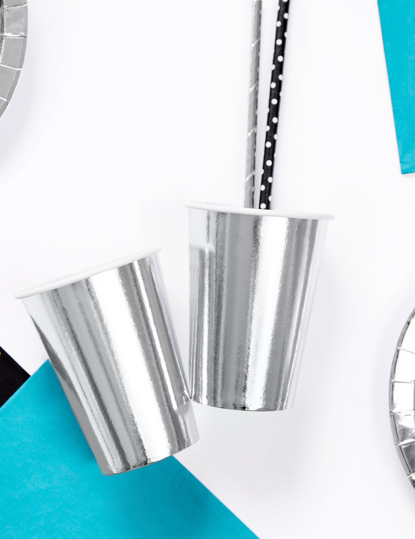 6 stříbrných hrnečků 220 ml