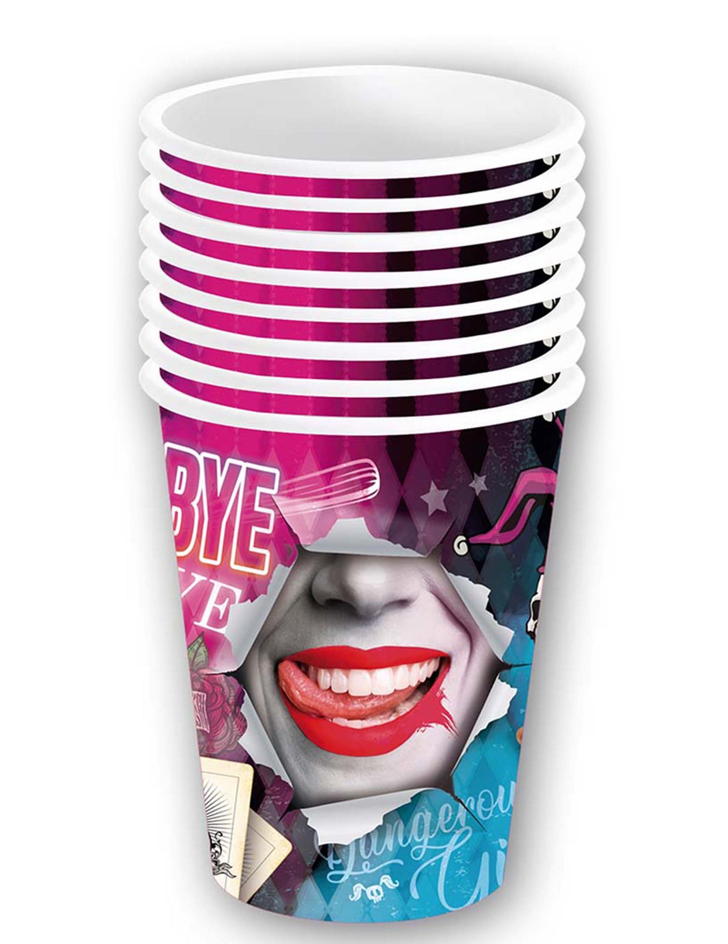 6 kelímků Dangerous Girl 240 ml