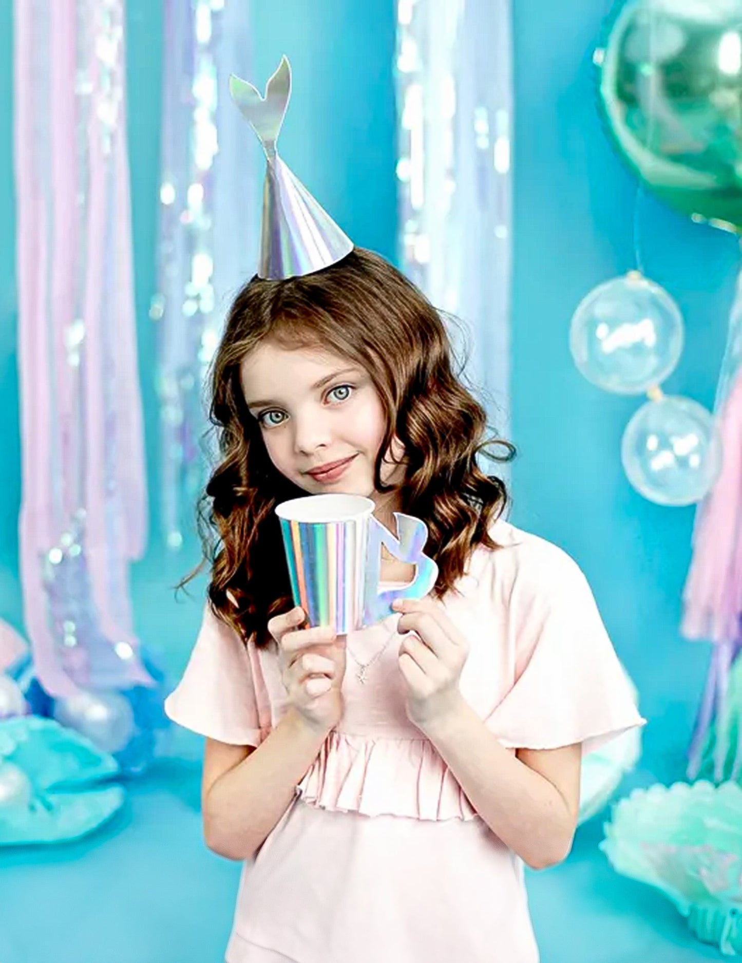 Mise en situation du gobelet en carton sirène