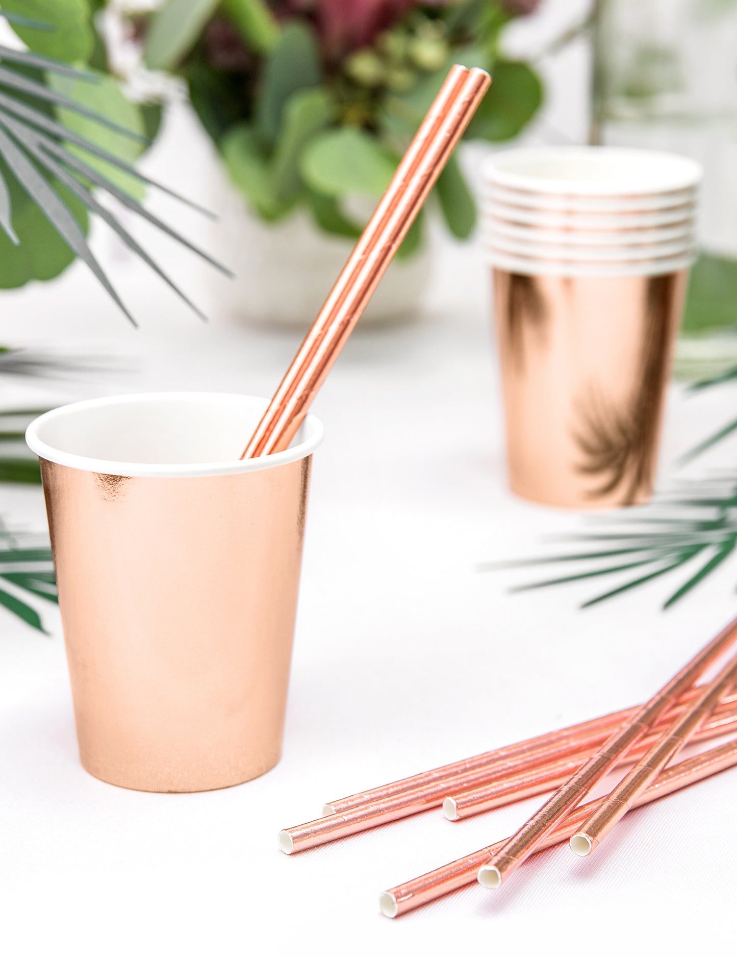 6 zlatých 220 ml Rose Cups