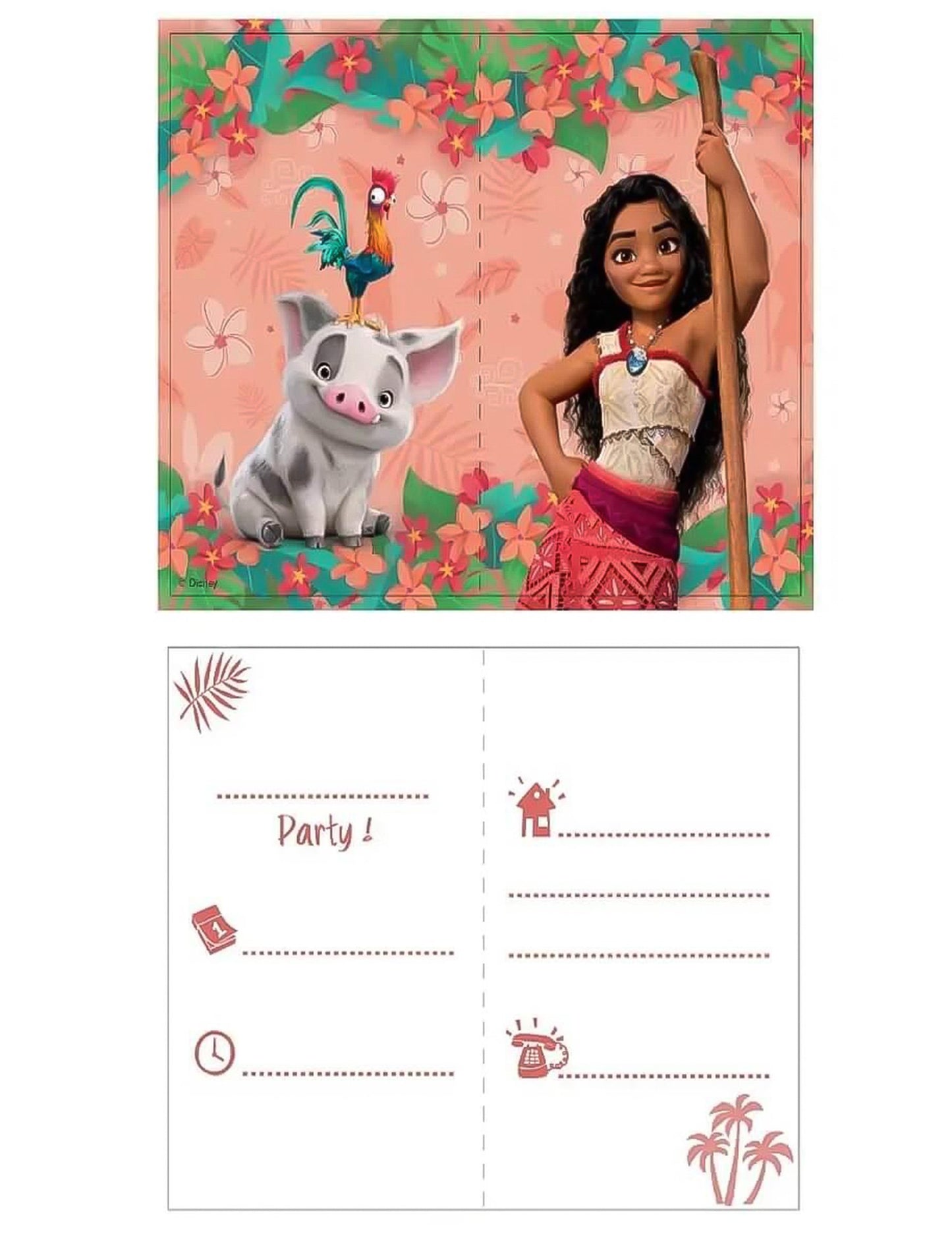 6 Vaiana 2 Pozvánky