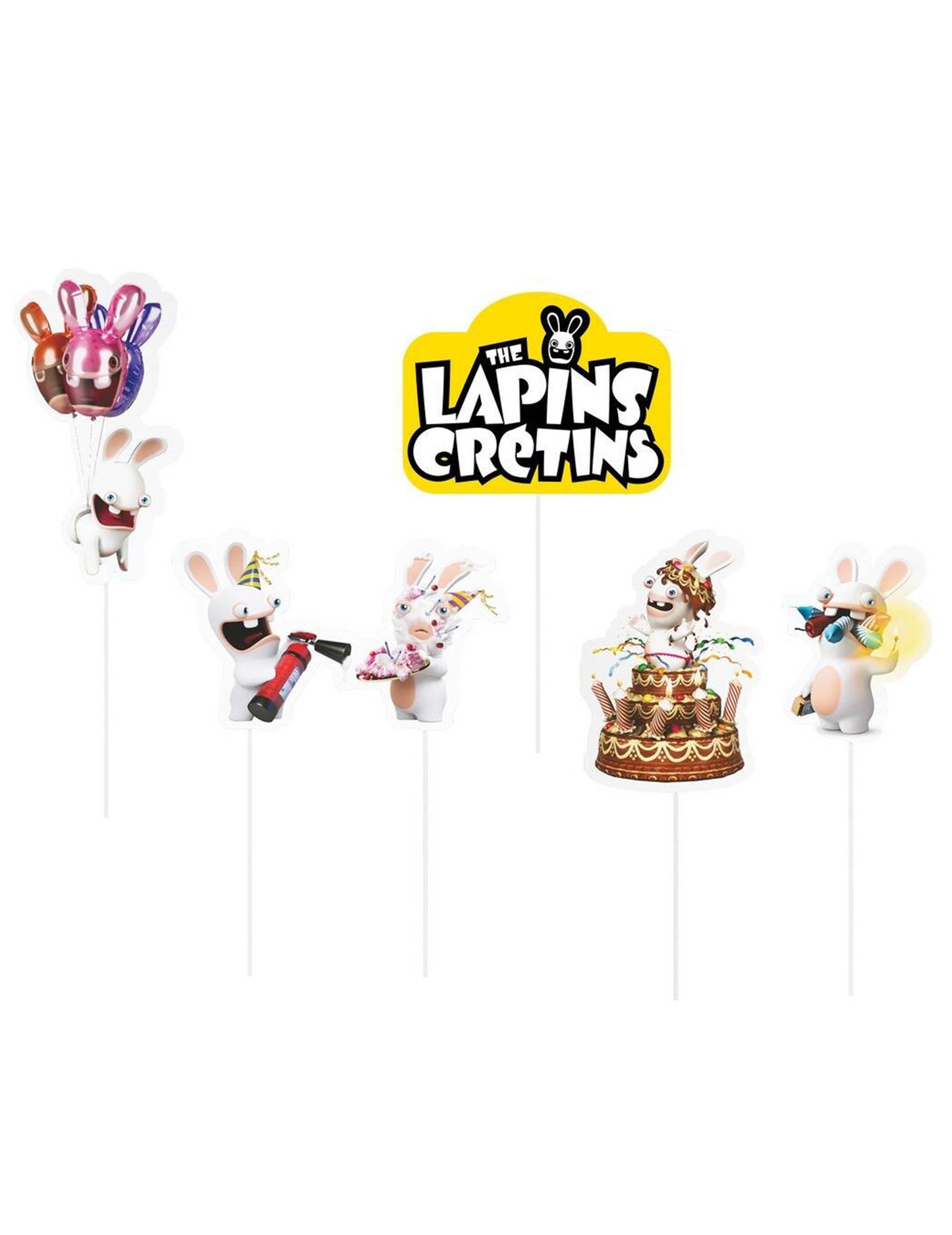 6 Rabing Rabbids Cake Tricks