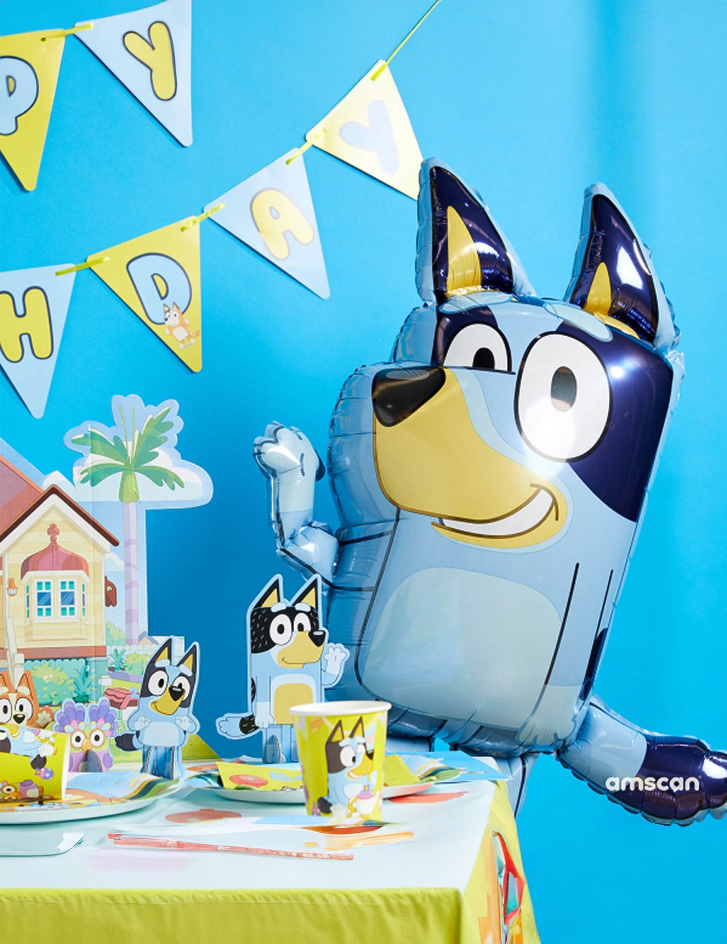 8 Bluey 23 cm kulaté destičky