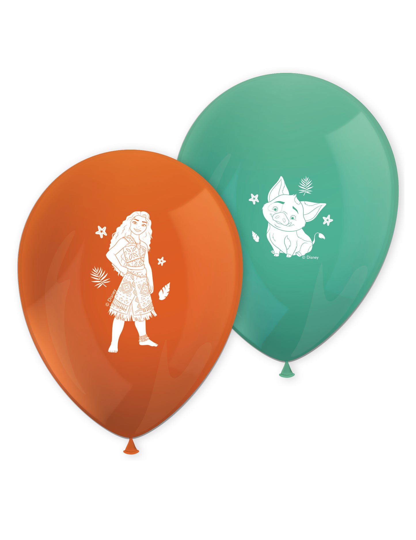 8 latexových balónků Vaiana 2