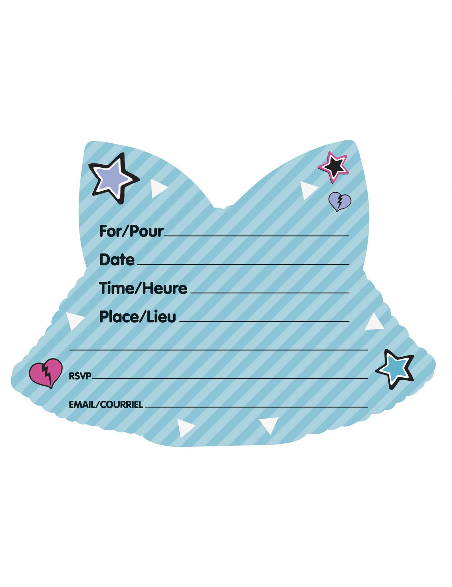 8 pozvánek LOL Surprise 10 x 14 cm