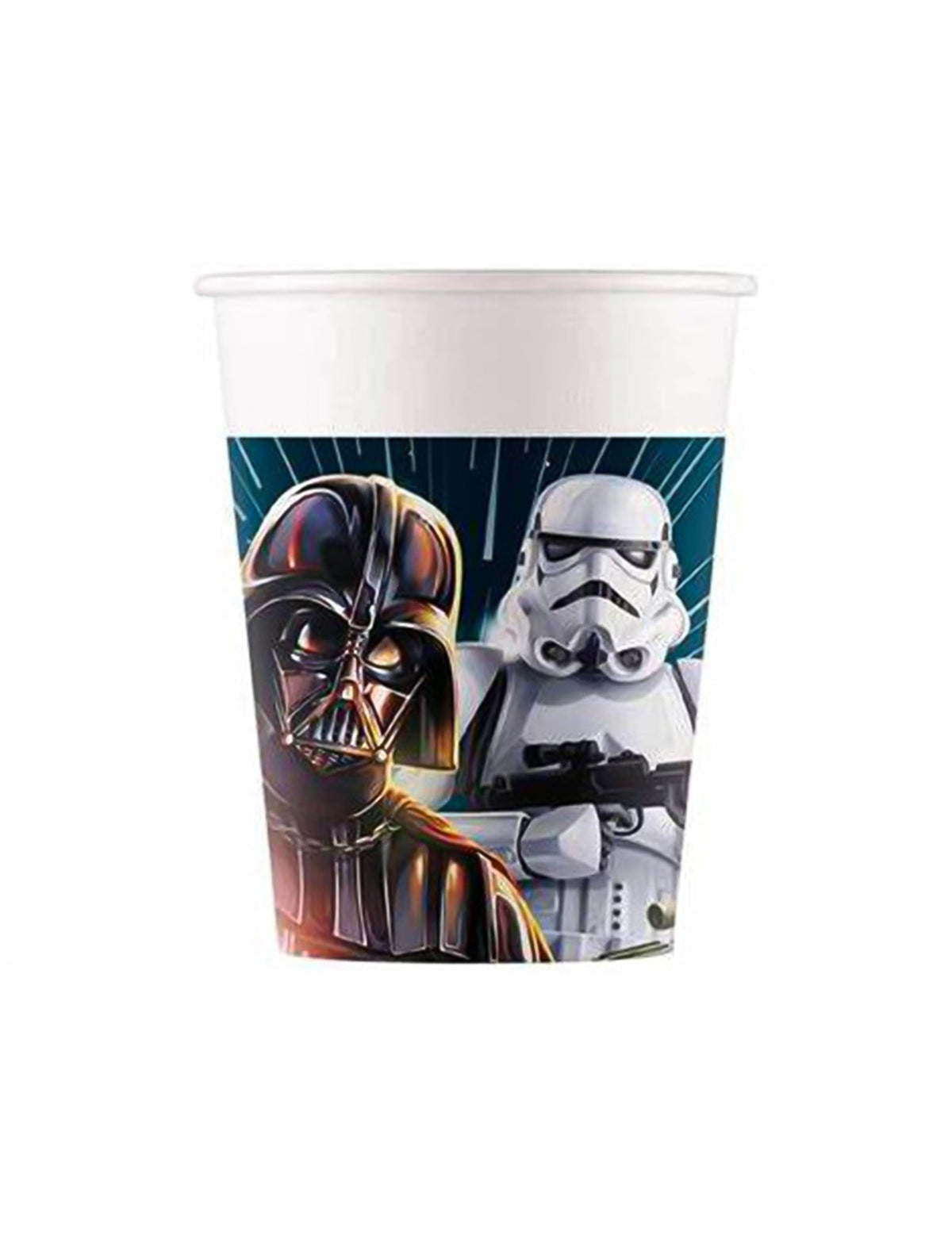 Papírové kelímky Star Wars Galaxy s Darth Vaderem a Stormtrooperem