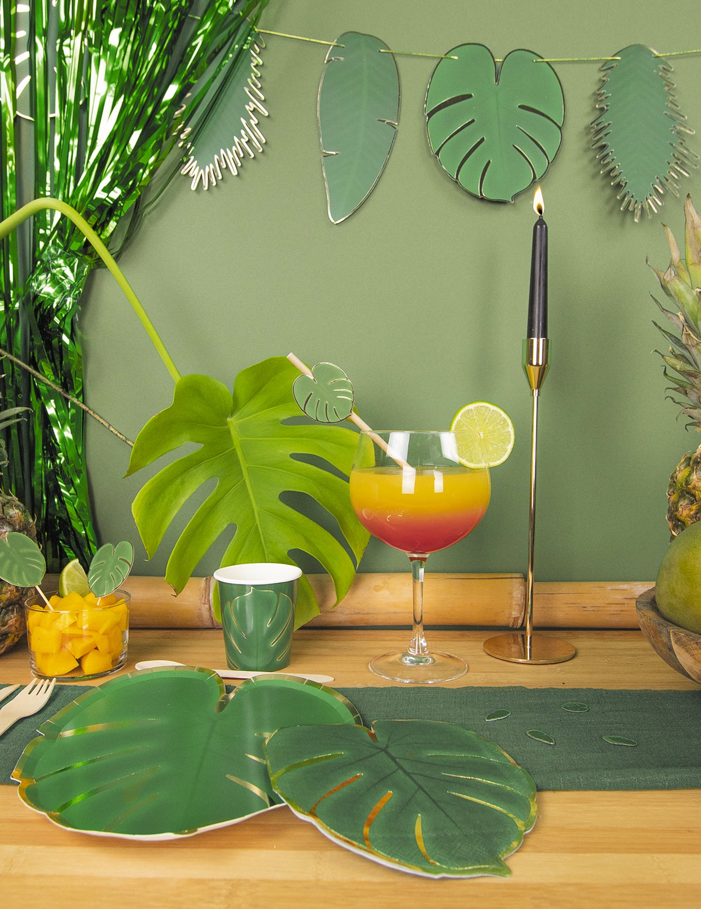 8 tropických šálků 200 ml