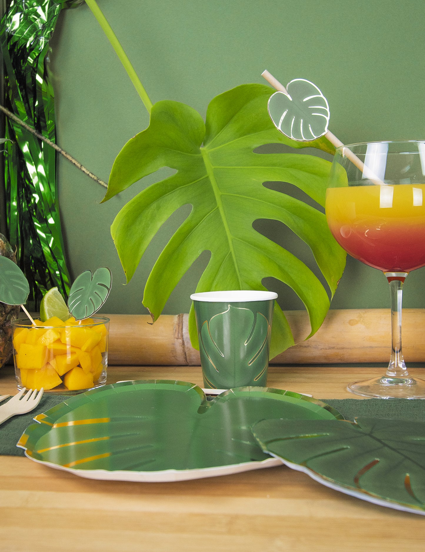 8 tropických šálků 200 ml