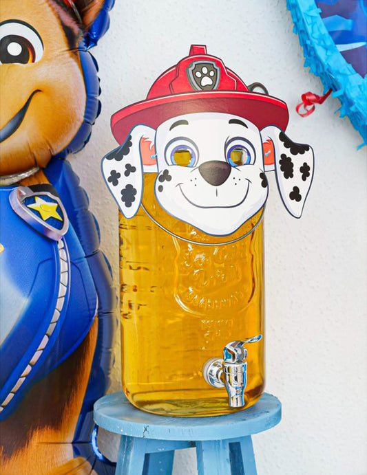 8 papírových masek Tlapkové patroly