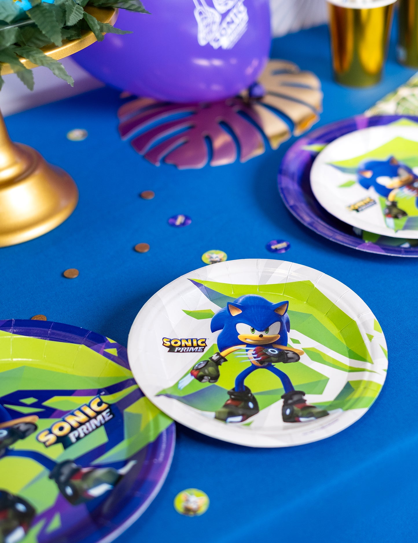 8 malých sonic Prime 18 cm destičky